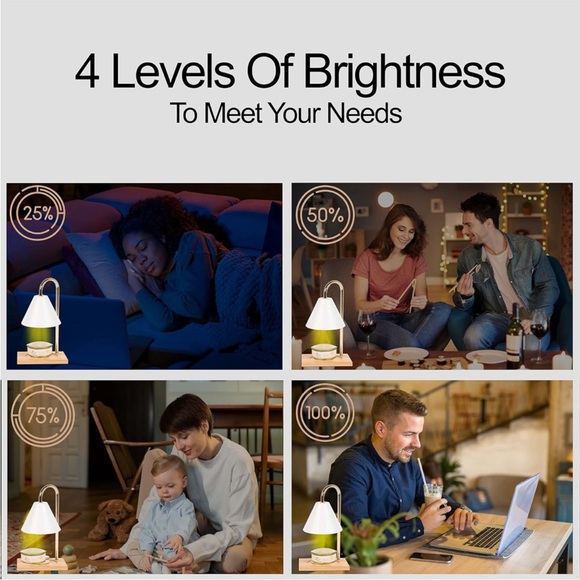 Candle Warmer Lamp With Timer - Picture 5 of 6